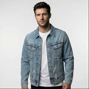 2025 nuevo diseño personalizado chaqueta de mezclilla hombres producto personalizado chaquetas de hombre, chaquetas de hombre, chaqueta para hombre chaquetas de mezclilla - Product Image 1