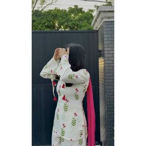 Conjunto de Traje de Algodón Puro para Mujer - Product Image 2