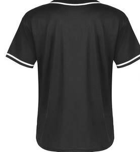 Maillots de baseball personnalisés pour enfants en polyester/coton, manches courtes, unis, pour garçons et filles - Product Image 6