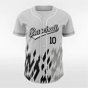 Custom Full Sublimated Baseball Jersey Team Sports Uniform Breathable Fade Resistant Printed Baseball Top for Men - Product Image 2