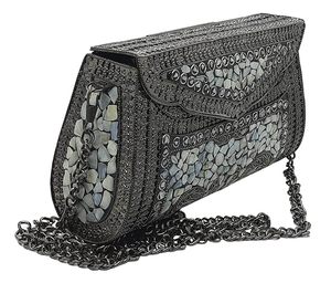 Pochette en laiton abordable, sac de soirée de créateur pour femme, idéal pour les fêtes, mariages et occasions festives – Pochette en laiton de qualité supérieure - Product Image 3