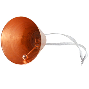 Campana Colgante de Cobre con Diseño de Metal Sólido, Ideal para Decoración de Eventos y Fiestas, Adornos Colgantes de Campana Navideña - Product Image 3