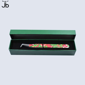 แหนบต่อขนตาสแตนเลสแบบขายส่ง บรรจุภัณฑ์สั่งทำได้ มีทุกขนาดและทุกสี - Product Image 3