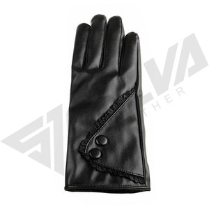 Premium Winter Fashion Women's Leather <b>Gloves</b> Windproof Genuine Dressing Leather <b>Gloves</b> Driving Leather <b>Gloves</b> - Product Image 5