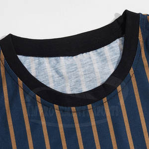 Ensemble de t-shirts d'été pour hommes, coupe ajustée, mode de rue, style décontracté, respirant et confortable, couleur unie - Product Image 3