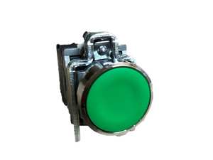 Bouton-poussoir LED intégré Schneider XB4 22 mm, encastré, éclairé, 1NO+1NC, 220-240V, IP67, courant maximal 10A, tension maximale 220V, 2NO - Product Image 6