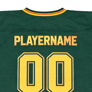 Camiseta de Hockey sobre Hielo Sublimada Verde Personalizada, Uniforme de Hockey Profesional, Transpirable, para Hombre, Ropa Deportiva Lista para el Juego - Product Image 6