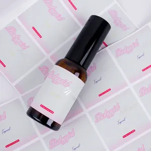 Etiquetas Autoadhesivas de Vinilo Holográficas Brillantes para Cosméticos, Champú, Perfume, Crema Facial - Product Image 5