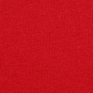 T-shirt rouge à manches courtes et col rond pour homme en coton peigné - Product Image 5