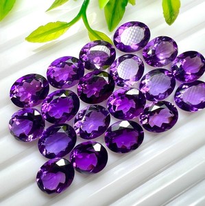 Lote de Gemas de Amatista Natural con Corte Ovalado, Calidad AAA, Brillo Excepcional, Color Agradable, Corte y Pulido Perfectos, Precio Económico - Product Image 6