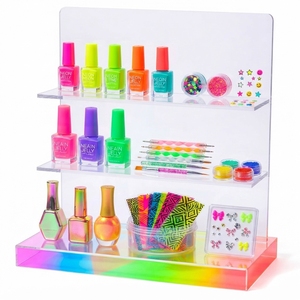 Acrylic <b>Display</b> Rack for Products Clear Retail Countertop <b>Display</b> Stand Custom Merchandising Holder - Product Image 3