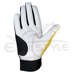 Guantes de Trabajo de Piel de Cabra, Resistentes al Calor, Antideslizantes, para Mecánicos, Uso Industrial, Personalizables OEM - Product Image 3