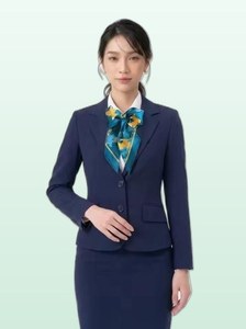 Costume de bureau pour femme ANIMA avec écharpe - Product Image 2