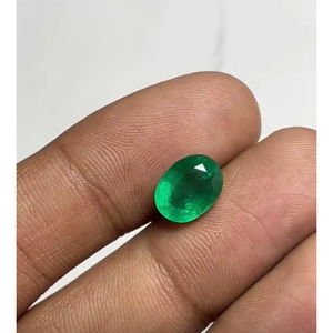 Natural <b>Emerald</b> <b>Cushion</b> Shape Green Gemstone High Quality Loose Stone for Jewelry Making Crafting - Product Image 1