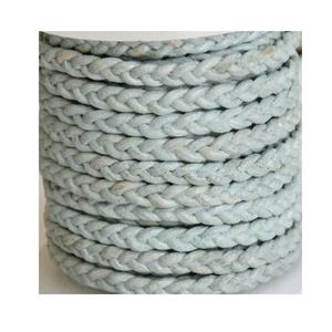 Cordones de cuero genuino trenzado con acabado de grano antiguo, uso versátil, zapatos suaves, cinturones, sofás, muebles, bolsos, accesorios de equipaje - Product Image 1