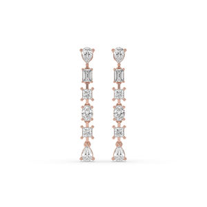 Pendientes de Diamantes de Laboratorio de Alta Calidad de 2.78Ct, Oro de 10K y 14K, Corte Elegante, Joyería Ligera y Sofisticada para Propietarios de Boutiques - Product Image 6