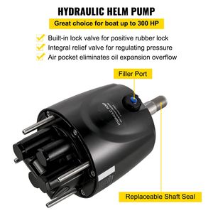 Kit di Sterzo Idraulico per Barche da 300HP, Pompa Idraulica per Timone Fuoribordo da 14 Piedi, Parti e Accessori per la Sterzatura di Imbarcazioni - Product Image 5