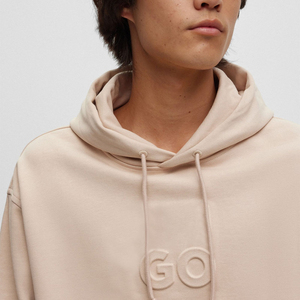Sudadera con Capucha Personalizada OEM 100% Algodón Grueso con Estampado Digital 3D en Relieve para Hombre, Talla Grande, Ropa de Invierno, Logotipo Bordado, Bolsillo - Product Image 6