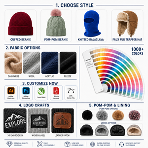 <b>Green</b> Beanie With Yellow Mea Culpa Letter Pattern Jacquard Knit Unisex Street Style Winter <b>Hat</b> 56-58CM - Product Image 6