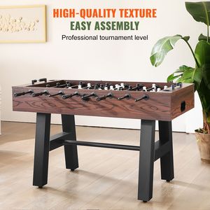 Tavolo da Calcio Balilla da Interno da 55 Pollici, Dimensioni Standard, in Metallo e MDF, per Casa e Sala Giochi Familiare - Product Image 6