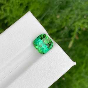 Turmalina Verde, Gema Suelta con Corte Cojín, Piedra Natural Facetada para Joyería, Venta al Por Mayor - Product Image 5