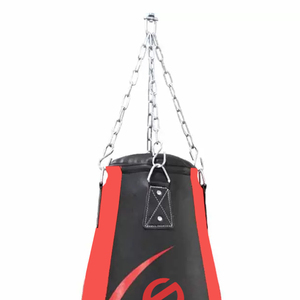 Sac de frappe en cuir PU PVC de haute qualité, personnalisable avec logo, pour entraînement de boxe, rempli de sable – Vente chaude - Product Image 3