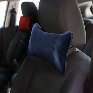 OEM Compact 27x20cm Ice Silk <b>Leather</b> Car Neck Pillow Comfortable Breathable Design Driving Prevents Neck Seat <b>Cushions</b> Pillow - Product Image 4