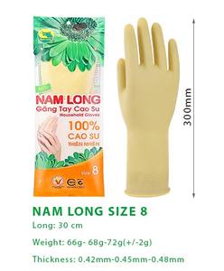 Gants en caoutchouc Nam Long les plus vendus au Vietnam avec un prix compétitif et une adhérence supérieure - Product Image 1