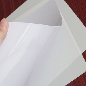 Feuilles <span class=keywords><strong>PVC</strong></span> A4 <span class=keywords><strong>150</strong></span> 200 250 microns pour imprimante jet d'encre, feuilles d'impression jet d'encre en plastique rigide épais - Product Image 3