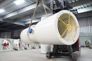 พัดลมแบบแรงเหวี่ยง Jetfan ได้รับการรับรองมาตรฐาน CE รองรับ OBM พร้อม CT3 Steel Jet PL-C ในเวียดนาม สำหรับพัดลมอุตสาหกรรมในห้องใต้ดิน ใช้สำหรับดูดควัน - Product Image 5