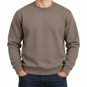 เสื้อสเวตเชิ้ตปักลายตามสั่งสำหรับผู้ชาย คุณภาพสูง ผ้าฝ้าย 100% เสื้อสวมใส่สบายๆ - Product Image 4