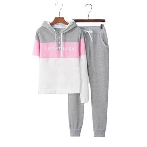 ชุดวอร์มสำหรับผู้หญิงผ้าฝ้าย100% มีหมวกสำหรับผู้ใหญ่ชุดวอร์มผ้าฝ้ายระบายอากาศเป็นมิตรต่อสิ่งแวดล้อมสำหรับฤดูหนาว - Product Image 1