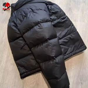 Veste matelassée sur mesure pour homme, col montant, fermeture éclair, tissu respirant avec impression de logo personnalisée - Product Image 5