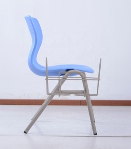 Chaise d'étudiant avec tablette d'écriture, table d'écriture - Product Image 3