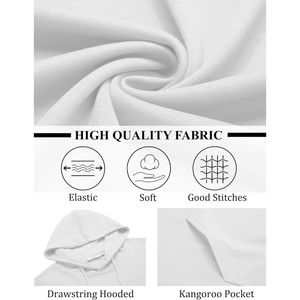 Sudaderas con Capucha Extra Grandes para Hombre, 2 Piezas, con Logotipo Personalizado OEM, 100% Algodón, Forro Polar Grueso y Pesado, para Invierno - Product Image 4