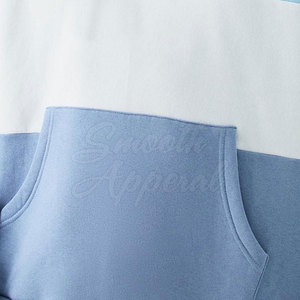 Survêtement d'hiver haut de gamme en polaire unie avec capuche, 100 % coton, respirant, léger, coupe décontractée pour le quotidien et l'extérieur - Product Image 6