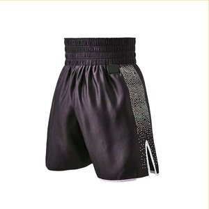Short de boxe professionnel pour entraînement et combat de Muay Thai, imprimé numériquement, toucher doux, évacuation de l'humidité, tendance du moment - Product Image 6