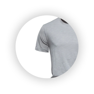 เสื้อยืดผู้ชายคุณภาพพรีเมียม แบบเรียบง่าย สีพื้น ผ้าฝ้ายใยไผ่ ผลิตในปากีสถาน - Product Image 4