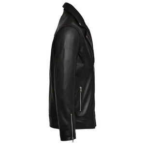 Custom Leather <b>Jacket</b> Manufacturer Genuine Leather <b>Biker</b> <b>Jacket</b> Men’s Leather <b>Jackets</b> Wholesale OEM Leather <b>Jacket</b> Supplier - Product Image 2