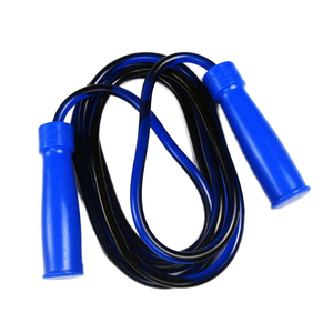 Corde à sauter bleue réglable personnalisée en gros, 2,5 m, durable, unisexe, équipement de sport avec emballage portable, légère (1 kg) - Product Image 1