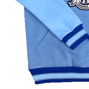 Sweat-shirts universitaires multicolores en chenille et broderie pour l'hiver, unisexes, en gros - Product Image 5