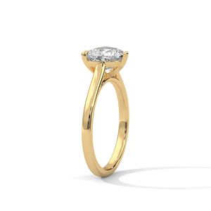 Bague en diamant cultivé en laboratoire certifié IGI, or massif 14K 18K, bague de fiançailles pour femme, alliance de mariage classique de luxe, prix d'usine - Product Image 6
