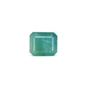 Natural Zambian Emerald Loose Gemstone 20.95 Carat Certified Pear Cut Faceted Rough - Product Image 1