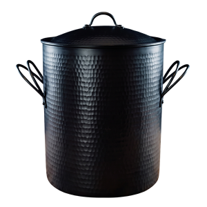 Good Look Ice Bucket Round Modern Design Rust Resistant Party Use With Handles Champagne Cooler Customized Design - Product Image 1