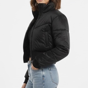 Women's Winter Woven <b>Fleece</b> <b>Jacket</b> Full Sleeve Stylish Quilted Design Lightweight <b>Warm</b> Waterproof Breathable Eco-Friendly - Product Image 4