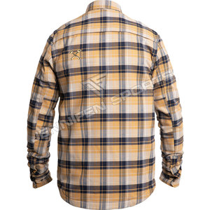 เสื้อเชิ้ตผ้าฝ้ายฟลานเนล 100% สำหรับขี่มอเตอร์ไซค์ แขนยาว ระบายอากาศได้ดี บุด้วยอะรามิด ประดับลูกปัด พร้อมปักโลโก้ตามสั่ง คุณภาพสูง ขายส่ง - Product Image 4