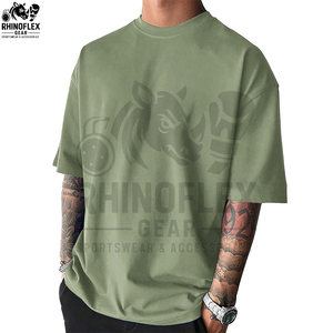 Maillot personnalisable pour homme, coupe ample, style streetwear, épaules tombantes, respirant, séchage rapide, logo personnalisé, coupe ample - Product Image 2