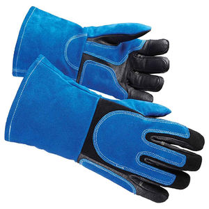 Gants de soudage en cuir de haute qualité, imperméables, antidérapants, résistants à la chaleur, personnalisables, vêtements de travail, gants de sécurité - Product Image 2