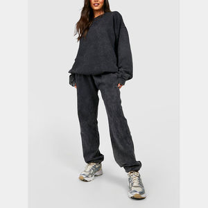 High Quality Wholesale women'<b>s</b> cotton tracksuit set premium athletic sweat <b>suits</b> for global importers high quality casual wear - Product Image 5