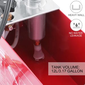 Pompa Idraulica per Test di Pressione 50 Bar 725 PSI 3 Galloni con Attacco 1/2" BSP - Product Image 5